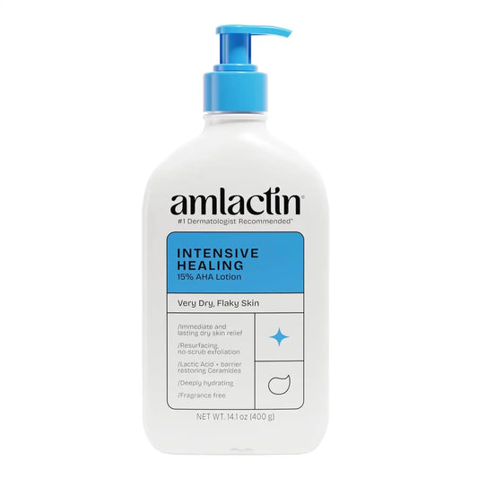 Amlactin Intensive Healing Body Lotion, 15% Lactic Acid, 14.1 oz