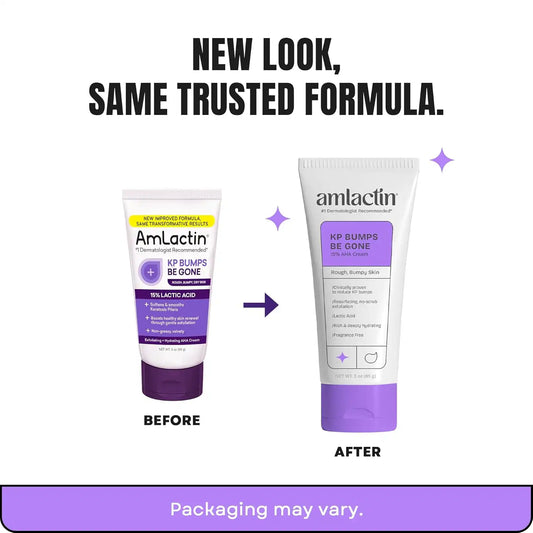 AmLactin KP Bumps Be Gone Body Cream, 15% Lactic Acid, 3 Ounce (Pack of 12)